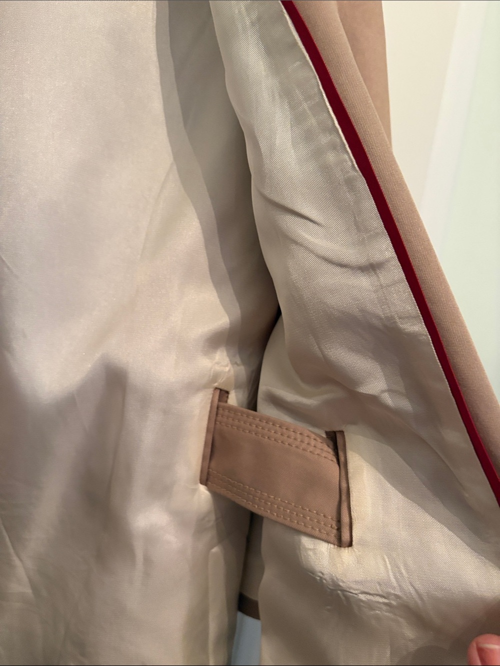 Banana Republic Cape Trench Coat with Belt - Picture 11 of 11